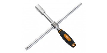 Ключ баллонный Neo Tools, 1/2", головки 17,19мм, держатель прорезиненный 11-101 фото