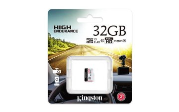 Карта пам'яті Kingston microSD 32GB C10 UHS-I R90/W45MB/s High Endurance (SDCE/32GB) SDCE/32GB фото