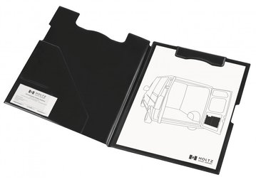 Кліпборд-папка магнітна A4 чорна Magnetoplan Clipboard Folder Black (1131612) 1131612 фото