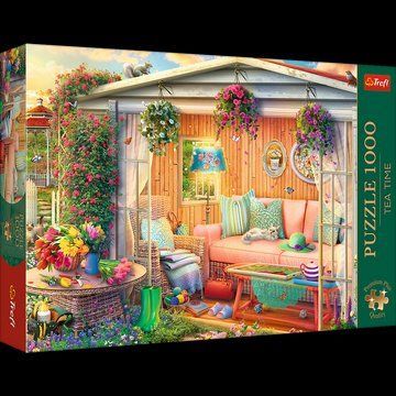 Пазли "Час чаювання" - (1000 елм.) - "Моє улюблене місце" (10801) 10801 фото