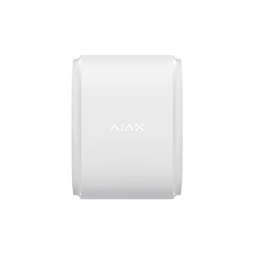 Датчик руху вуличний типу "штора" Ajax DualCurtain Outdoor, Jeweler, бездротовий, білий 000022070 фото