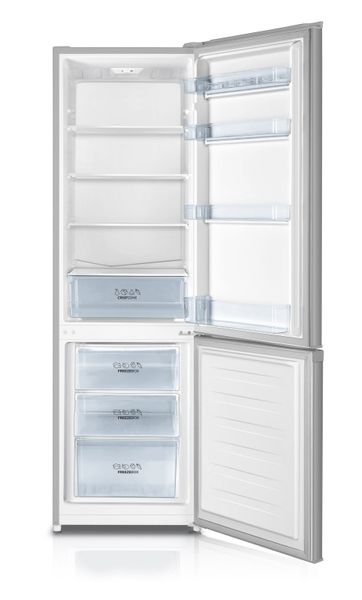 Холодильник Gorenje з нижн. мороз. камерою, 180х55х56см, 2 дв., Х- 198л, М- 66л, A+, ST, сірий (RK4181PS4) RK4181PS4 фото