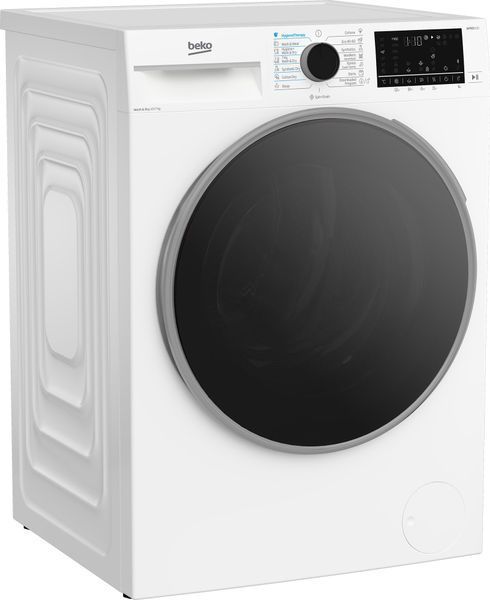 Прально-сушильна машина Beko фронтальна, 10(7)кг, 1400, А, 60см, дисплей, білий (B5DFT510457WPB) B5DFT510457WPB фото