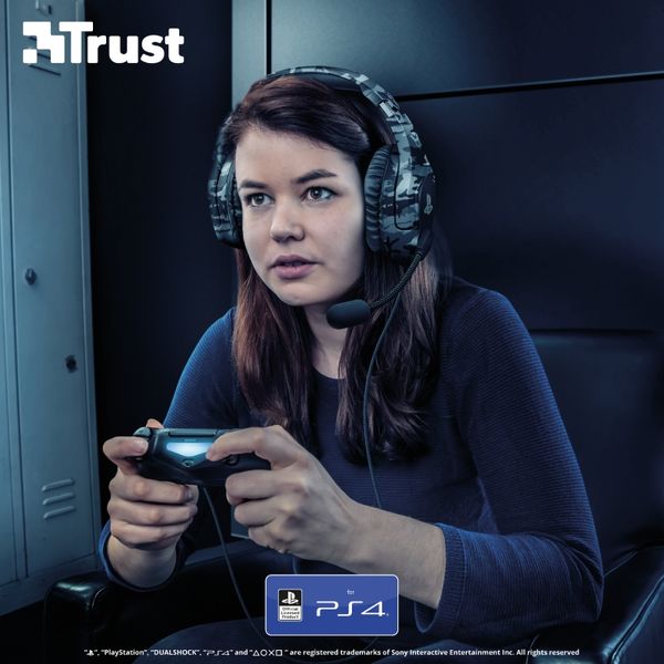 Гарнітура ігрова Trust GXT 488 Forze-G for PS4 Grey 23531_TRUST фото