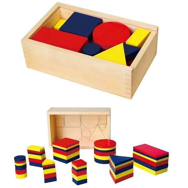 Обучающий набор Viga Toys Логические блоки Дьенеша (56164U) 56164U фото