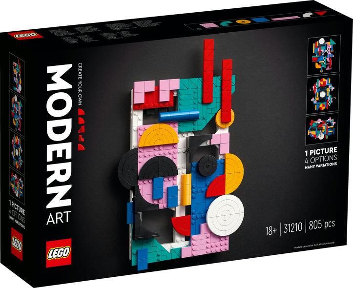 Конструктор LEGO Art Сучасне мистецтво (31210) 31210 фото