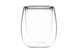 Набор чашек Ardesto с двойными стенками для эспрессо, 80 мл, H 7,3 см, 2 ед., боросиликатное стекло (AR2608G)