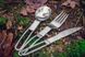 Набір посуду туристичного Neo Tools, 3в1, складні ніж,ложка,вилка, сертифікат LFGB, чохол, 0.07кг (63-148)