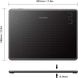 Графічний планшет Huion 4.8"x3" H430P Micro USB чорний