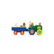 Іграшка на колесах - ТРАКТОР З ТРЕЙЛЕРОМ (на колесах, світло, озвуч. українською мовою) (24753)