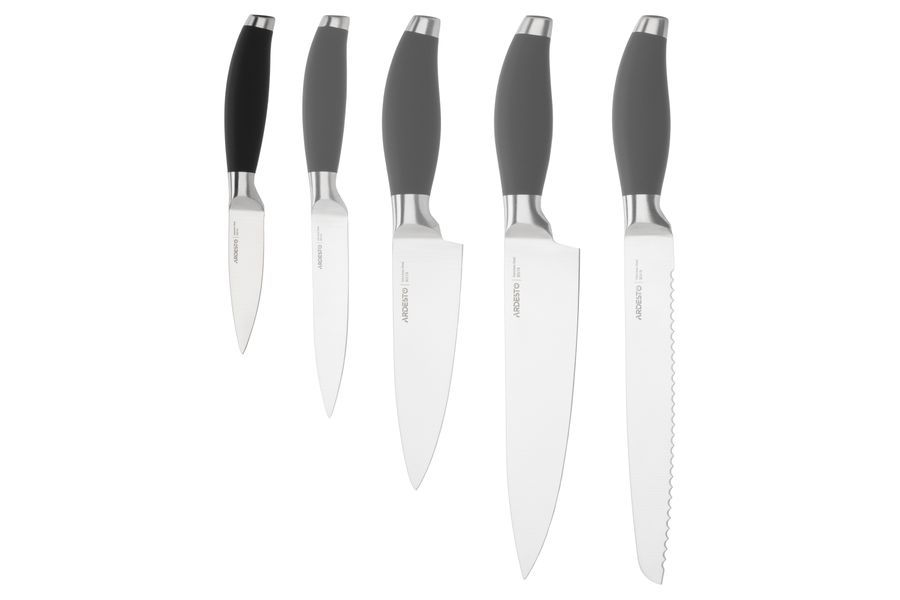Кухонный нож для чистки овощей Ardesto Gemini 8,9 см, черный, нерж.сталь, пластик AR2135SP фото