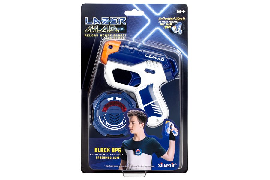 Іграшкова зброя Silverlit Lazer M.A.D. Black Ops (міні-бластер, мішень) LM-86861 LM-86861 фото