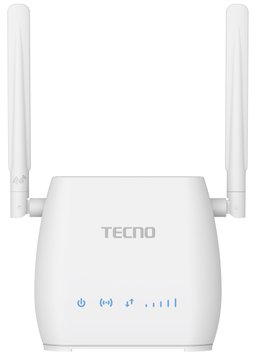 Маршрутизатор TECNO TR210 4G LTE, Wi-Fi4, 1x3FF SIM, 1xFE LAN, 1xUSB 2.0, 2000mAh bat. 4895180764646 - Уцінка 4895180764646 фото