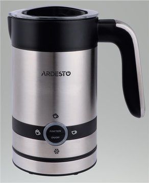 Спінювач-підігрівач Ardesto 450Вт, емність резервуару-200мл, сріблясто-чорний MBC-D450 фото