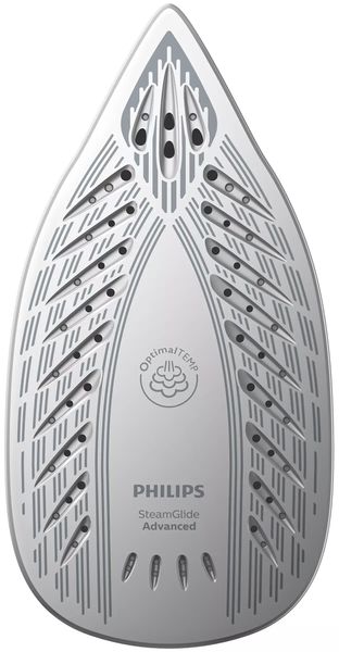Утюг-парогенератор Philips PerfectCare 6000 Series, 2400Вт, 1800мл, паровой удар -600гр, постоянный пар - 130гр, нерж. сталь, сине-золотой (PSG6066/20) PSG6066/20 фото