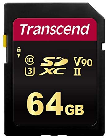 Карта памяти Transcend 64GB SDXC C10 UHS-II U3 ​​R285 / W180MB / s 4K (TS64GSDC700S) TS64GSDC700S фото