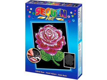 Набор для творчества BLUE Красная роза Sequin Art (SA1001) SA1001 фото