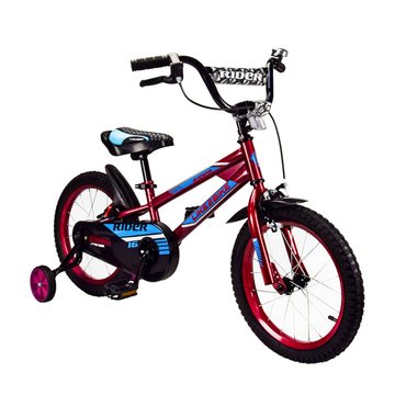 Велосипед дитячий 2-х колісний 16'' 211606 (RL7T) Like2bike Rider, вишневий, рама сталь, з дзвінком 211607 фото