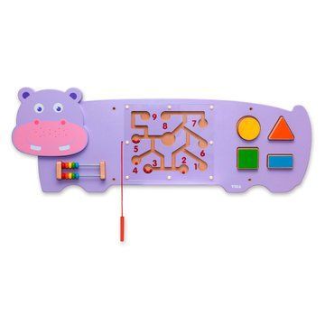 Бізіборд Viga Toys Бегемотик (50470FSC) 50470FSC фото