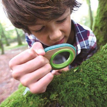 Набір натураліста Hape Nature Fun Збільшувальне скло і свисток (E5570) E5570 фото