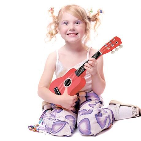 Музична іграшка Viga Toys Гітара, червоний (50691) 50691 фото