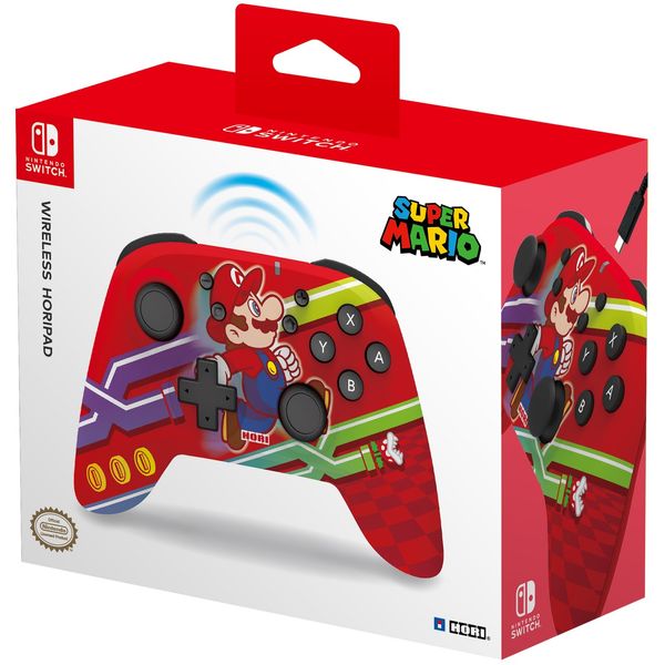 Беспроводной геймпад Horipad (Super Mario) для Nintendo Switch, Red (810050910286) 810050910286 фото