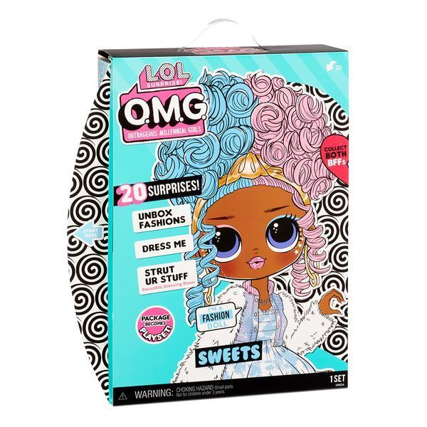 Ігровий набір з лялькою L.O.L. SURPRISE! серії "O.M.G." S4 - ЛЕДІ-ЦУКЕРКА (з аксесуарами) (572763) 572763 фото