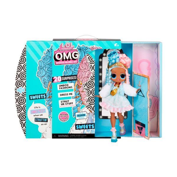 Ігровий набір з лялькою L.O.L. SURPRISE! серії "O.M.G." S4 - ЛЕДІ-ЦУКЕРКА (з аксесуарами) (572763) 572763 фото