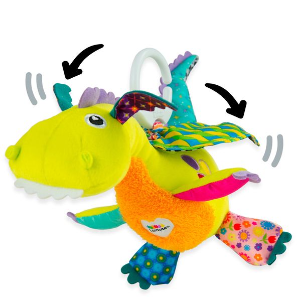 Мягкая игрушка-подвеска Lamaze Дракончик машет крыльями (L27565) L27565 фото