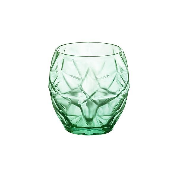 Набір склянок Bormioli Rocco Oriente низьких, 402мл, h-91см, 3шт, скло, зелений (320260CAG021990) 320260CAG021990 фото