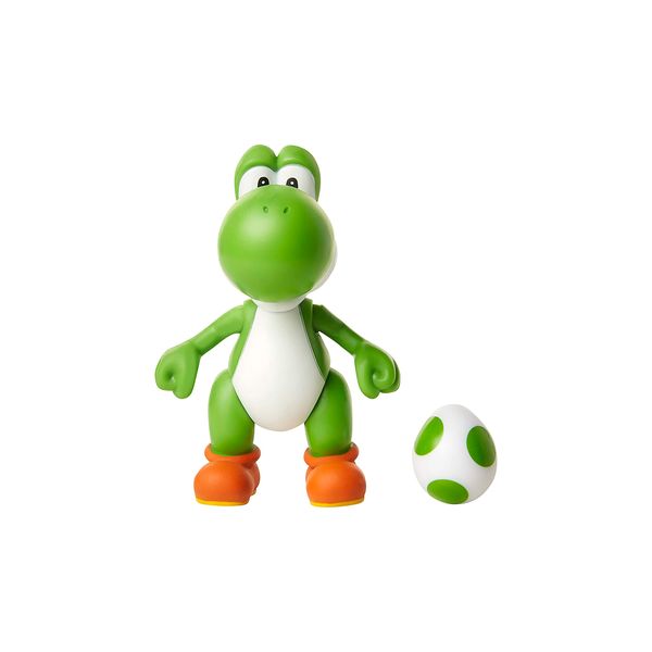 Ігрова фігурка з артикуляцією SUPER MARIO - ЗЕЛЕНИЙ ЙОШІ (10 cm, з аксес.) (68522-RF1) 68522-RF1 фото