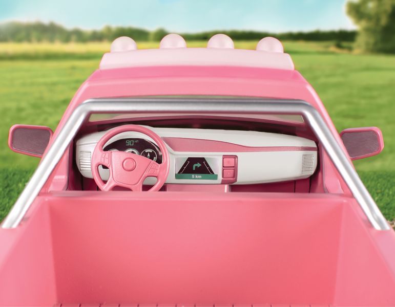 Транспорт для кукол-Джип (розовый) с FM радио LORI LO37033Z - Уцінка LO37033Z фото