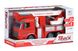 Машинка інерційна Truck Пожежна машина з підйомним краном Same Toy (98-617Ut)
