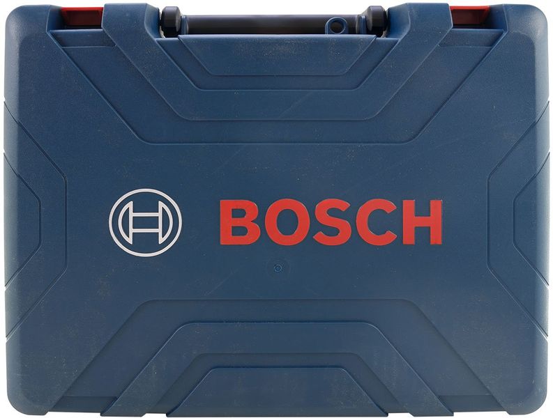 Шурупокрут-дриль акумуляторний Bosch GSR 180 LI, 18В 2х2.0Аг, 21/54Нм, 20+1, 450/1700об/хв, набір біт 11 шт+набір свердл 12 шт, 1.6кг (0.601.9F8.10A) 0.601.9F8.10A фото