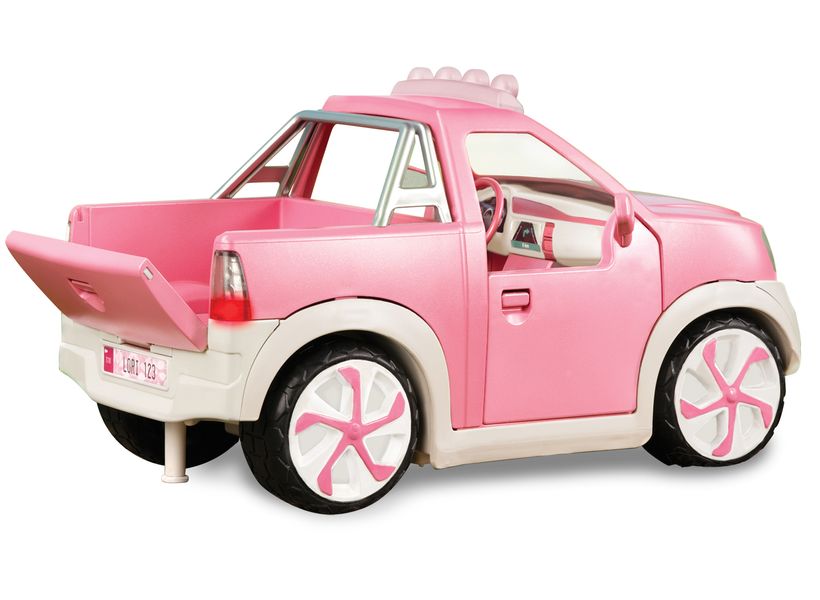 Транспорт для ляльок-Джип (рожевий) з FM радіо LORI LO37033Z - Уцінка LO37033Z фото