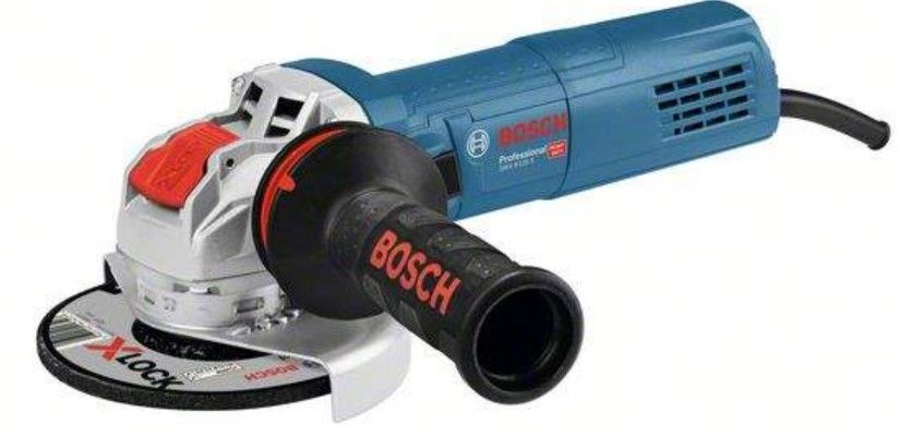 Шліфмашина кутова Bosch GWX 9-125 S X-LOCK, 125мм, 900Вт, 2800-11500об/хв, 2.1кг (0.601.7B2.000) 0.601.7B2.000 фото