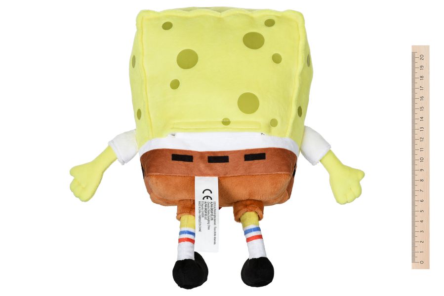 М'яка ігрaшка SpongeBob Exsqueeze Me Plush Fart зі звуком EU690902 EU690902 фото