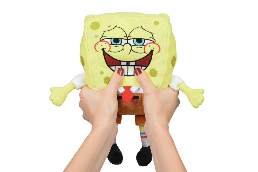 Мягкая игрушка SpongeBob Exsqueeze Me Plush Fart со звуком (EU690902) EU690902 фото