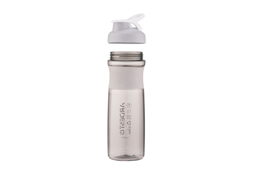 Пляшка для води Ardesto Smart bottle 1000 мл, сіра, тритан (AR2204TG) AR2204TG фото