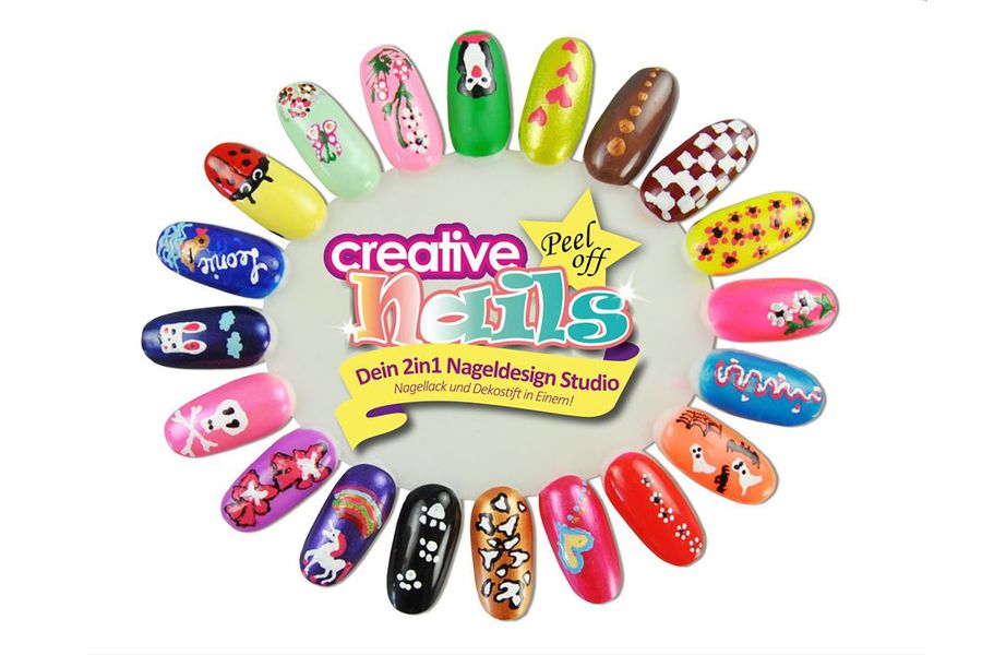 Детский лак-карандаш для ногтей Malinos Creative Nails на водной основе (2 цвета Морской волны + Розовый) MA-303021+303023 фото