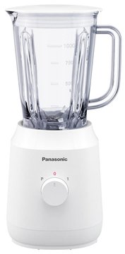 Блендер PANASONIC стаціонарний, 290Вт, чаша-1000мл, скло, білий MX-EX1011WTQ фото