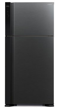 Холодильник Hitachi з верхн. мороз., 184x86х74, холод.відд.-405л, мороз.відд.-145л, 2дв., А++, NF, інв., зона нульова, чорний (R-V660PUC7-1BBK) R-V660PUC7-1BBK фото