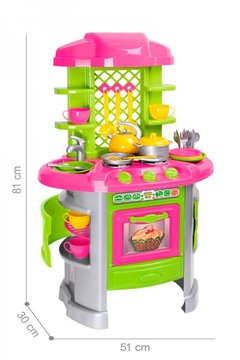 Детская игровая кухня 8 0915TXK с посудой 0915TXK фото