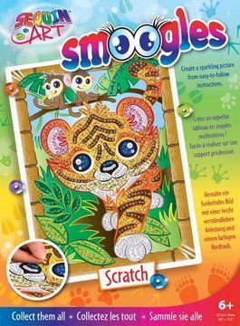 Набір для творчості SMOOGLES Тигр Sequin Art (SA1815) SA1815 фото