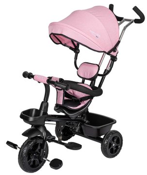 Трехколесный детский велосипед Free2Move Sport Black Pink (44152) 44152 фото