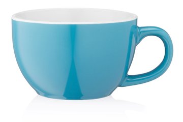 Чашка Ardesto Merino, 480 мл, блакитна, кераміка AR3486BL фото