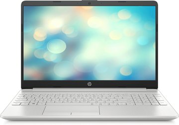 Ноутбук HP 15s-eq2057ua 15.6" FHD IPS AG, AMD R5-5500U, 8GB, F256GB, UMA, DOS, сріблястий (4B0W1EA) 4B0W1EA фото