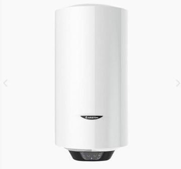Водонагрівач електр. Ariston круглий слім PRO1 ECO 40 V SLIM 1.8K PL EU, 40л, 1,8кВт, ел. кер-ння, B, білий (3626459) - Уцінка 3626459 фото