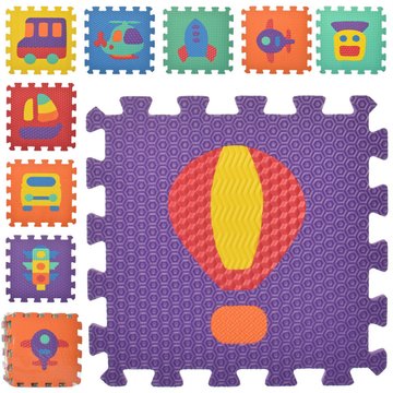 Дитячий килимок Мозаїка MR 0358 з 9 елементів