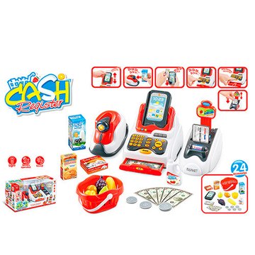 Дитячий ігровий касовий апарат 668-48 зі звуком і світлом 668-48 фото